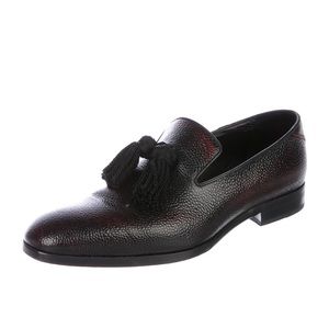 Jimmy Choo Leather Dress Loafers